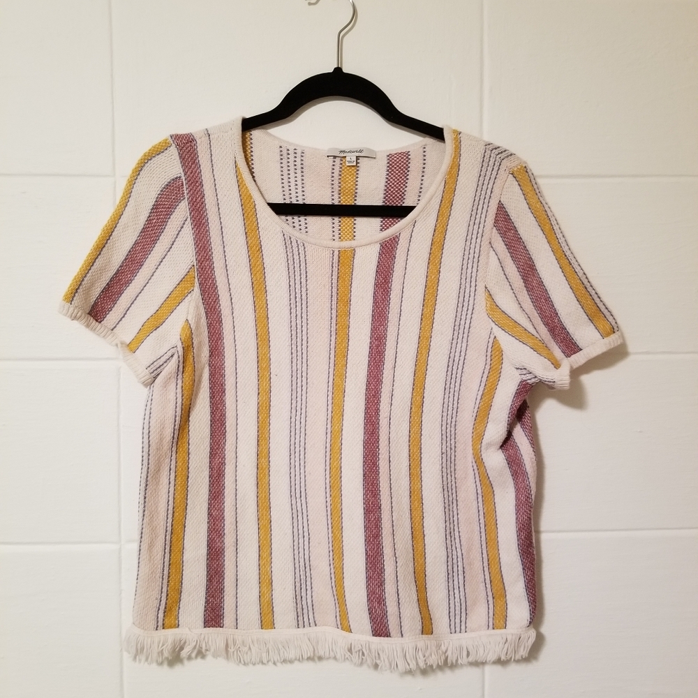 Madewell Striped Sweater Tee